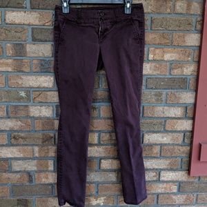 American eagle purple pants